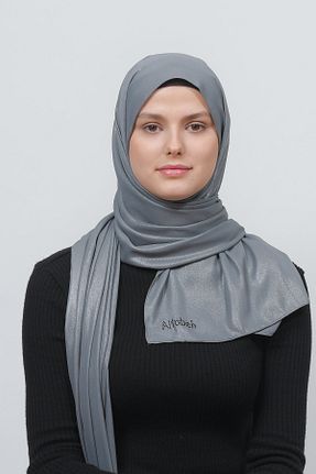 شال طوسی زنانه شیفون Altobeh - کد 356190635