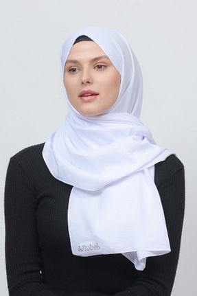 شال سفید زنانه پنبه ای Altobeh - کد 356192845