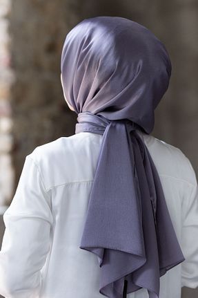 شال طوسی زنانه شیفون VİOLLA - کد 356688384