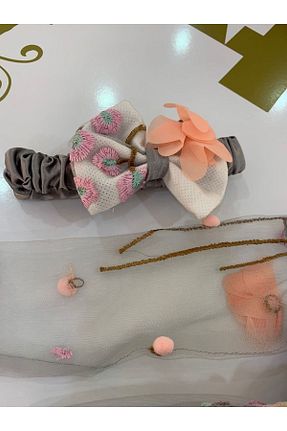 ست نوزادی طوسی بچه گانه پنبه ای Sare Çocuk Giyim - کد 355675981