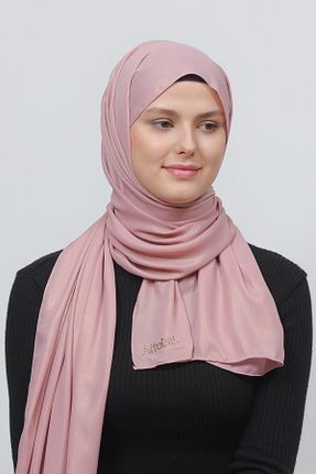 شال صورتی زنانه شیفون Altobeh - کد 356190186