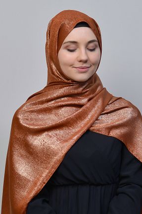 شال نارنجی زنانه پنبه ای Altobeh - کد 356196792