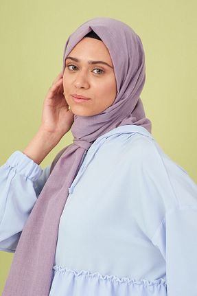 شال بنفش زنانه پلی استر Madame Polo - کد 356234752