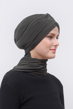 کلاه شنای حجاب خاکی زنانه Altobeh - کد 356416210