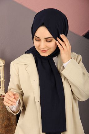 شال سرمه ای زنانه Sima - کد 356497600