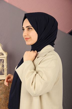 شال سرمه ای زنانه Sima - کد 356497600