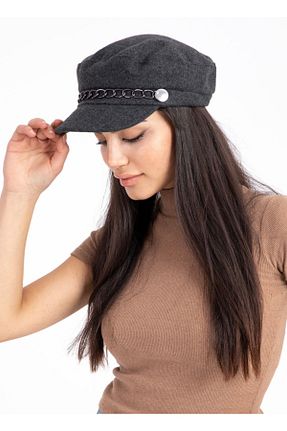 کلاه طوسی زنانه AYGÜN - کد 356650326