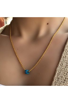 گردنبند طلا زرد زنانه 14 عیار DİLEK KUYUMCULUK - کد 68008796