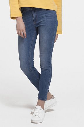 شلوار جین آبی زنانه پاچه سوپر تنگ Loft - کد 34687567