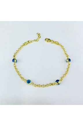 دستبند نقره طلائی زنانه 925 عیار Tmt Silver - کد 42722630
