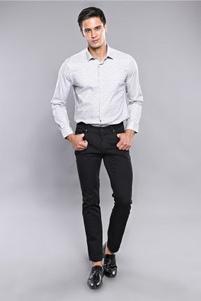 شلوار مشکی مردانه پنبه ای Wessi - کد 830345659
