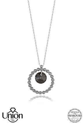 گردنبند نقره زنانه 925 عیار Swarovski - کد 455922456