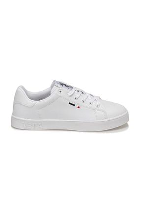 کفش اسنیکر سفید زنانه بند دار U.S. Polo Assn. - کد 34406206