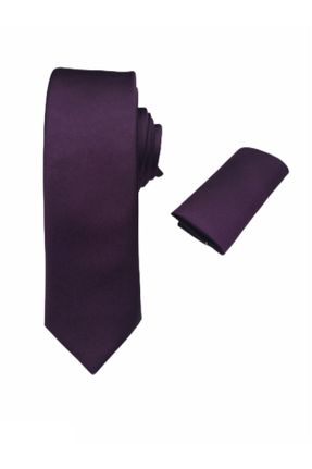 کراوات بنفش مردانه پلی استر Standart کد 96011907