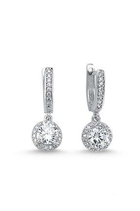 گوشواره نقره سفید زنانه 925 عیار MODERN TAKI - کد 357614411