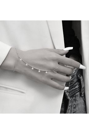 شاهمران جواهر زنانه روکش نقره TakıConcept - کد 358167054