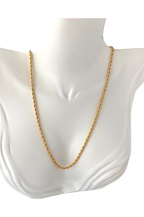 گردنبند استیل ( فولاد ) طلائی زنانه استیل (فولاد) BiLi Accessories - کد 358327603