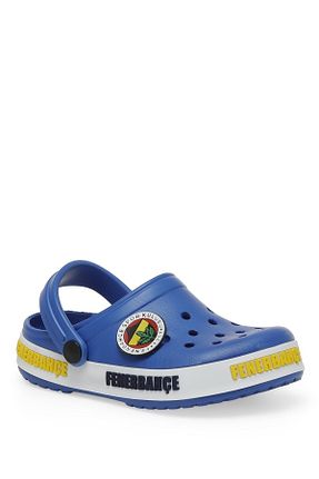 دمپائی آبی بچه گانه پاشنه تخت Fenerbahçe - کد 358724901