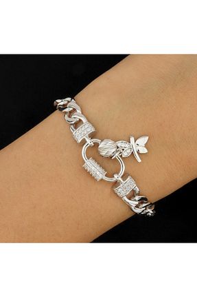 دستبند نقره زنانه 925 عیار Silveranka - کد 358553187