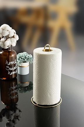 جا دستمال کاغذی طلائی KARTEYA - کد 358669916