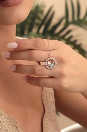 گردنبند نقره زنانه 925 عیار Bilsen Store - کد 357223448