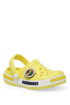 دمپائی زرد بچه گانه پاشنه تخت Fenerbahçe - کد 358724888