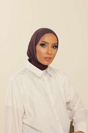 روسری بنفش پنبه ای Beyzak - کد 359429560