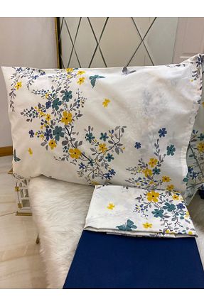 ست ملحفه تکنفره سرمه ای پنبه ای Özcan Ev Tekstil - کد 359364946