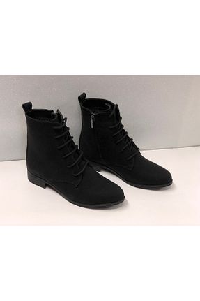بوت / نیم بوت مشکی زنانه پلی اورتان KAFKASLAR - کد 359597261