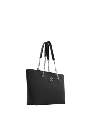 کیف دوشی مشکی زنانه پارچه ای Cengiz Pakel - کد 31247339