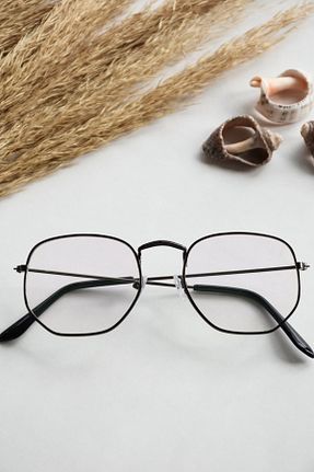 عینک محافظ نور آبی مشکی زنانه شیشه LOOKUP - کد 358938506