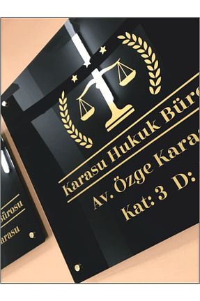 تزئینات درب مشکی پلاستیک Genel Markalar - کد 359679185