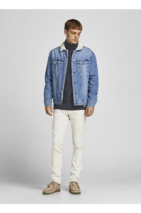 پلیور سرمه ای مردانه ساده Jack & Jones - کد 361330713