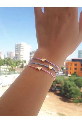 دستبند جواهر آبی زنانه روکش طلا BeryDenz - کد 361799347