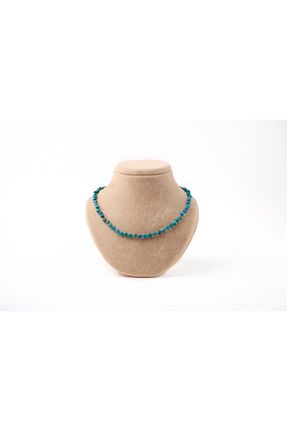 گردنبند جواهر طوسی زنانه سنگ OSMANLI DEĞERLİ TAŞ - کد 361941189