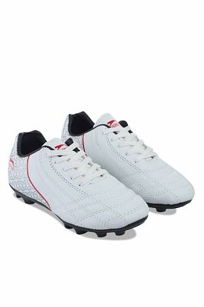 کفش فوتبال چمن مصنوعی سفید مردانه پلاستیک Slazenger - کد 360897677