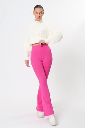 ساق شلواری صورتی زنانه بافت MRS.MODA - کد 361996417