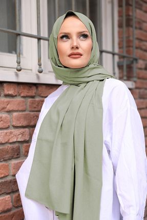 شال سبز زنانه پنبه ای Stella Eşarp - کد 362370870