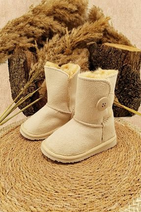 بوت / نیم بوت بژ بچه گانه جیر ADA BEBEK ÇOCUK - کد 363158178