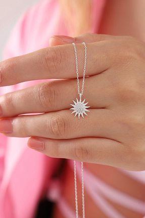 گردنبند نقره زنانه 925 عیار KAR DİAMOND - کد 363195968