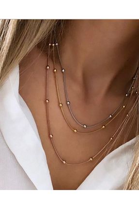 گردنبند استیل ( فولاد ) رنگی استیل (فولاد) kumsalbijuterii - کد 363262148