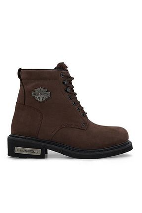 بوت / نیم بوت قهوه ای مردانه پاشنه تخت Harley Davidson - کد 80926800