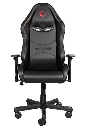 صندلی گیمینگ مشکی Geriye doğru yatabilme Rampage - کد 75210587