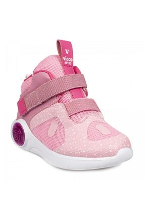 بوت / نیم بوت صورتی بچه گانه چرم مصنوعی Vicco - کد 52512776