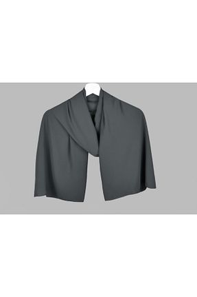 شال طوسی زنانه پلی استر KROREN - کد 45977456