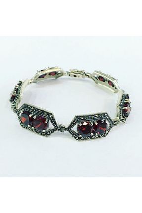 دستبند نقره قرمز زنانه 925 عیار Tmt Silver - کد 42866693