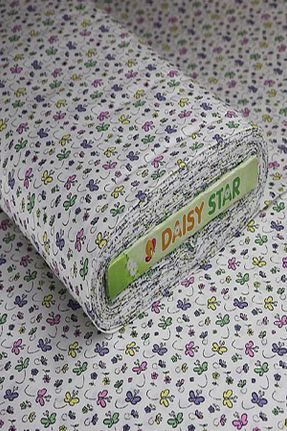 پارچه سفید daisy star - کد 91643515
