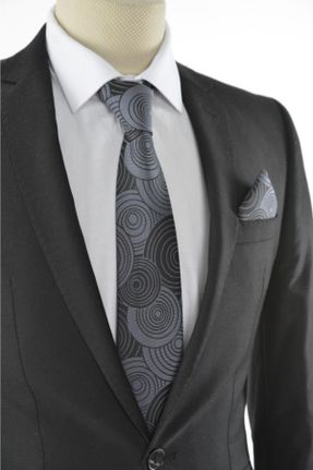 کراوات طوسی مردانه میکروفیبر Standart کد 95016869