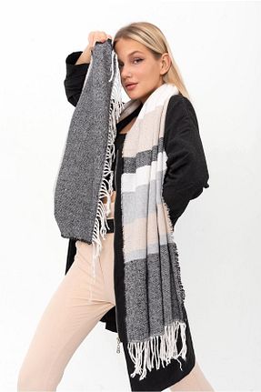 شال نباتی زنانه پلی استر Saria Moda - کد 362271607