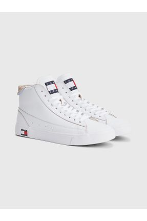 کفش اسنیکر سفید زنانه بند دار Tommy Hilfiger - کد 362650330